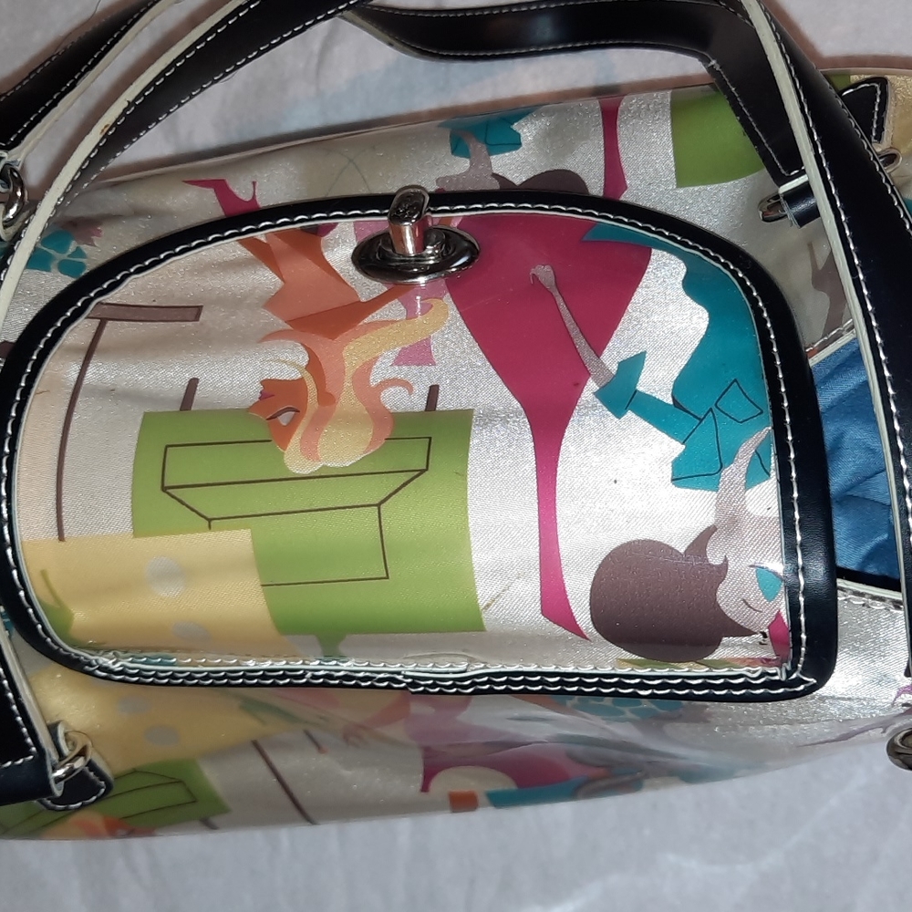 Maxx ladies large print purse w/ coin purse - Picture 5 of 13